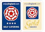 Visit Britain 4 star rating Visit Britain Gold accolade